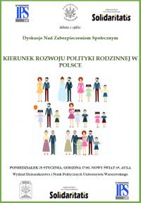 Dyskusje nad zabezpieczeniem społecznym. Kierunek rozwoju polityki rodzinnej w Polsce.